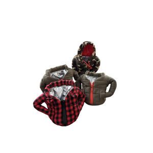 Four Unisex Puffin Bar Accessories One Size Green Red Camo Plaid Puffer